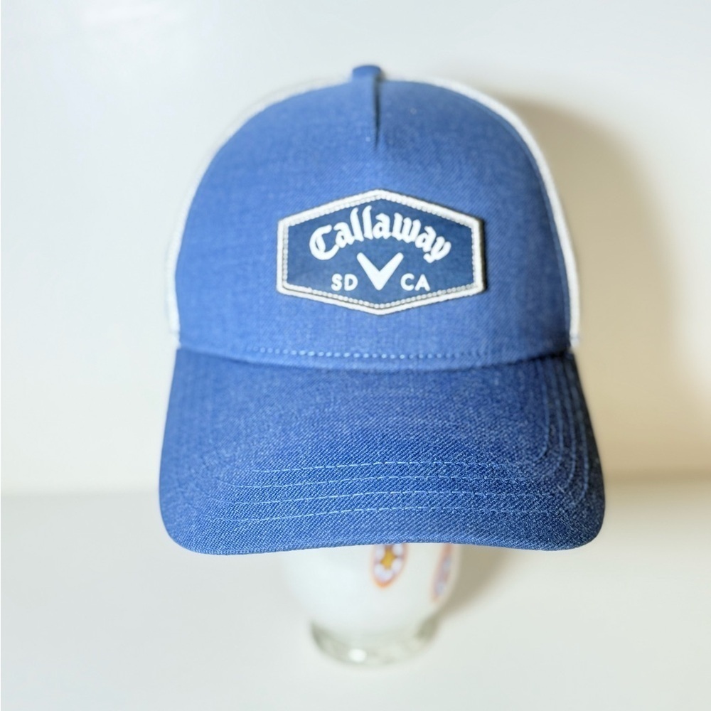 Callaway Denim Blue Trucker Hat
